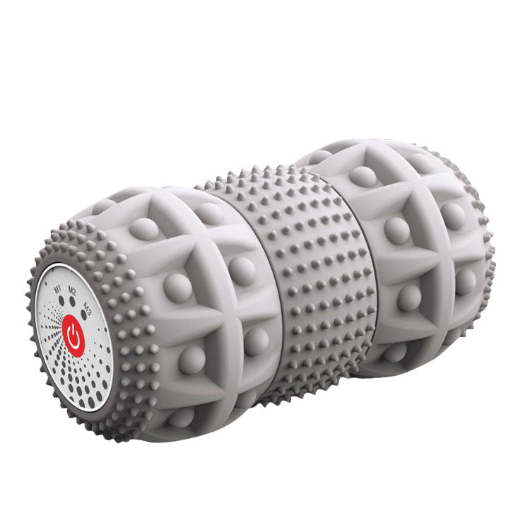 Electric Deep Tissue Foam Roller" Vibrating Sports Recovery Peaunt Massage Ball