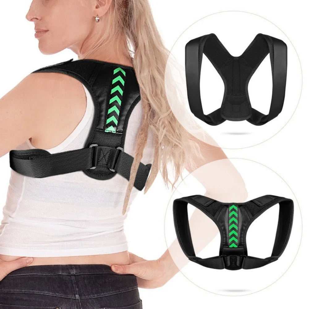 Back Posture Correction Belt Hunchback Corrector Adult Men Women Sitting Posture Correction Belt Shoulder Straight Back Brace