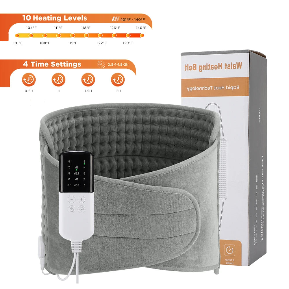 Electric Heating Pad for Period Cramps Winter Warm Blankets Office Camping Hand Waist Back Heat Pad 110V 220V Washable 60*30cm