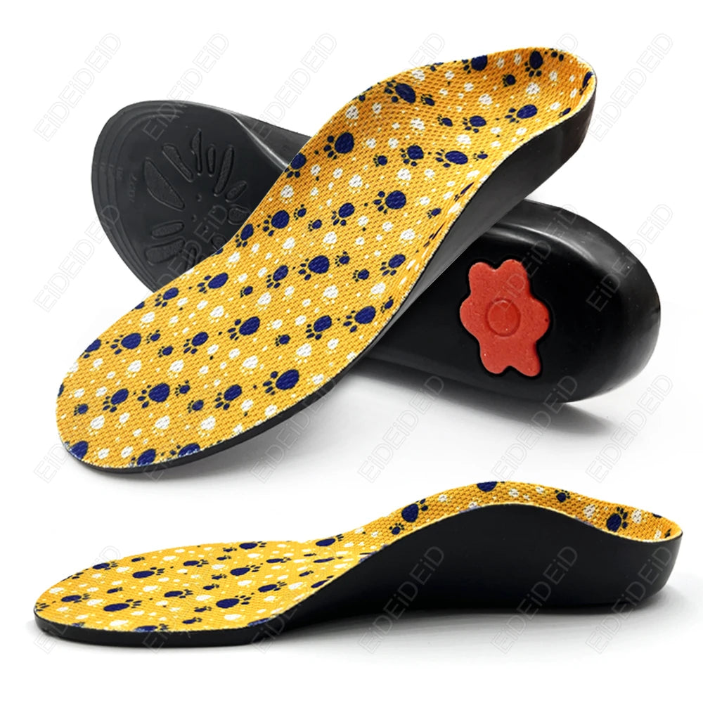 Children orthopedics Insoles for Arch Support Flat Feet Correction for Kids Orthotic Shoe Inserts Improve Foot Posture Unisex
