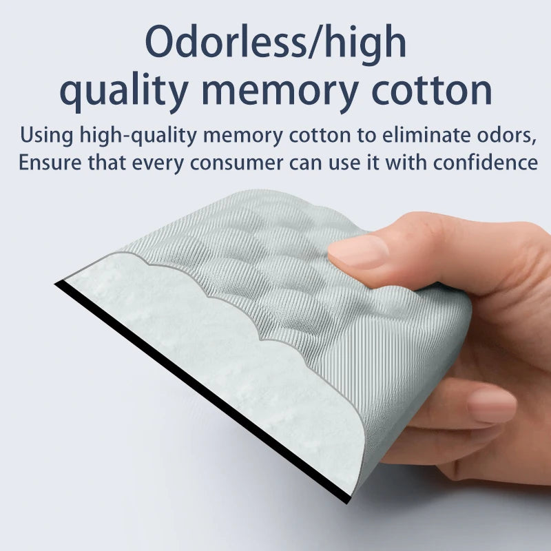 Keyboard Pad Mousepad Ergonomic Keyboard Mouse Wrist Rest Office Typing Protection Relax Wrist Memory Mouse Pad Computer Laptops