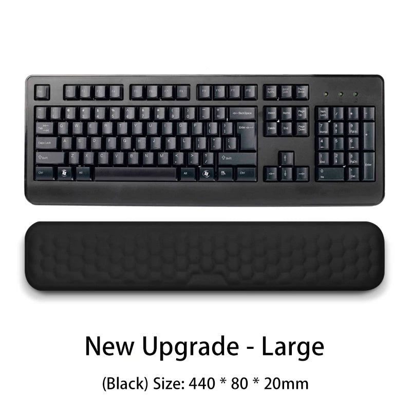 Keyboard Pad Mousepad Ergonomic Keyboard Mouse Wrist Rest Office Typing Protection Relax Wrist Memory Mouse Pad Computer Laptops