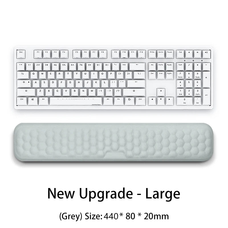 Keyboard Pad Mousepad Ergonomic Keyboard Mouse Wrist Rest Office Typing Protection Relax Wrist Memory Mouse Pad Computer Laptops